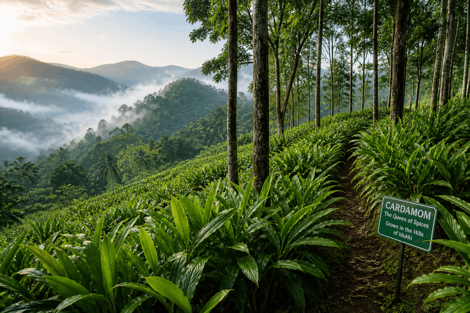 Kerala spice farming